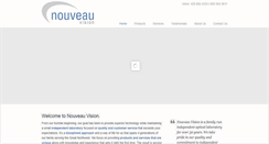 Desktop Screenshot of nouveauvision.net